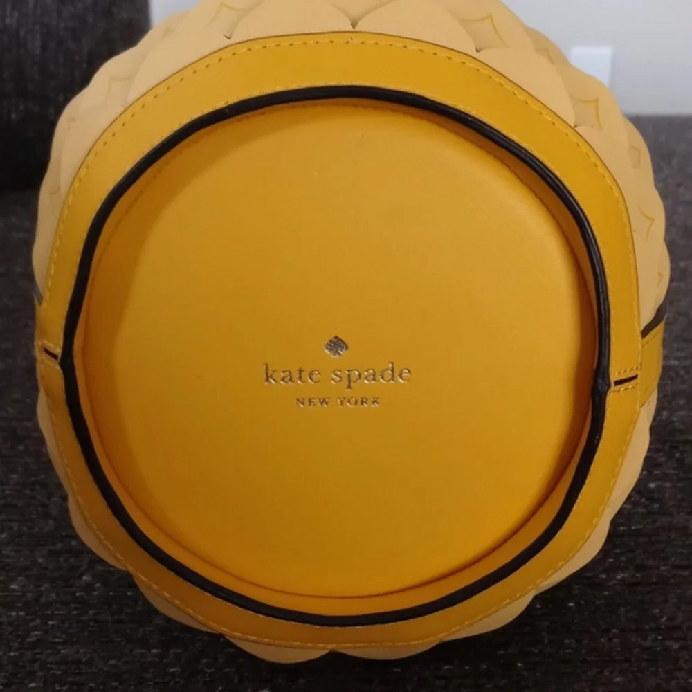 🆕 🍍RARE Kate Spade🍍 - "Colada" Pineapple Crossbody Bag - Picture 5 of 16